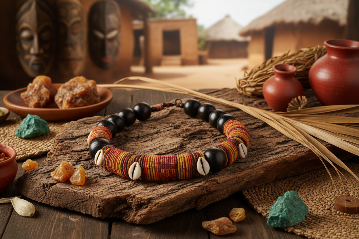 Collier artisanal gabonais